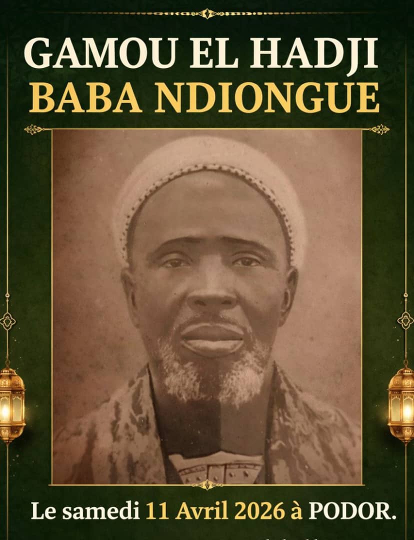 GAMOU ELHADJ BABA NDIONGUE DE PODOR : Un CDD pour une  »organisation réussie » de l&rsquo;événement