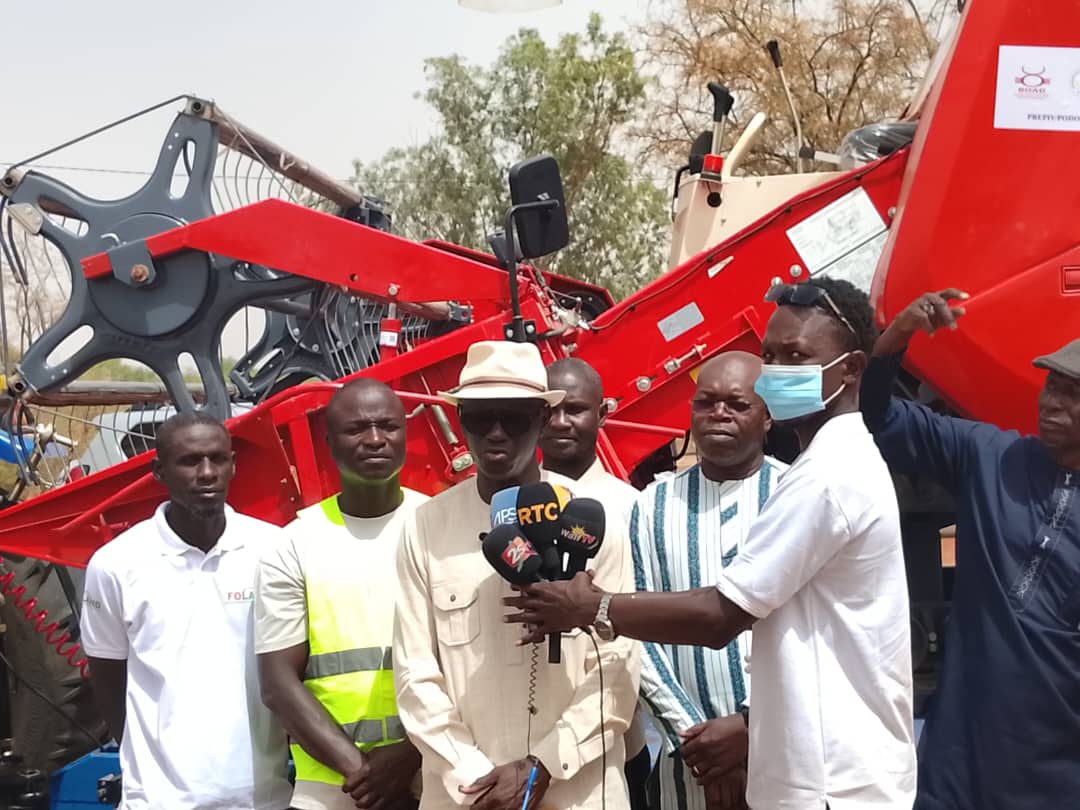 Campagne rizicole de saison chaude – Alassane Bâ, DG de la SAED:  »les chantiers du PREPIV seront réceptionnés,  »très prochainement », pour permettre aux producteurs de contribuer à la souveraineté alimentaire »