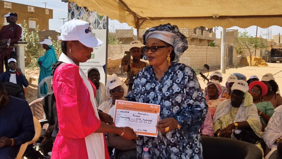 DER/FJ – Programme Be Yes – Podor : plus de 77 millions de CFA de financement