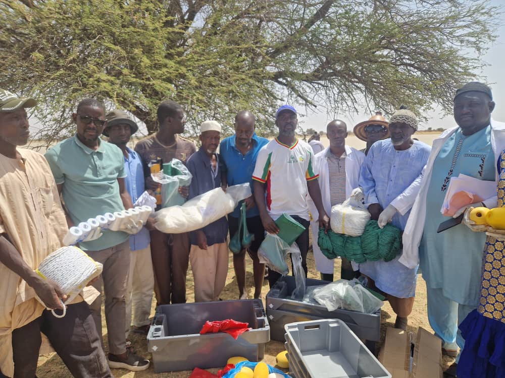 Pêche continentale – Podor : près de 15 millions d&rsquo;équipements au CLPA, en marge de l&rsquo;ouverture de la campagne de pêche de la marre de Fondé Ass.
